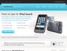 Tablet Screenshot of mobilevision.com
